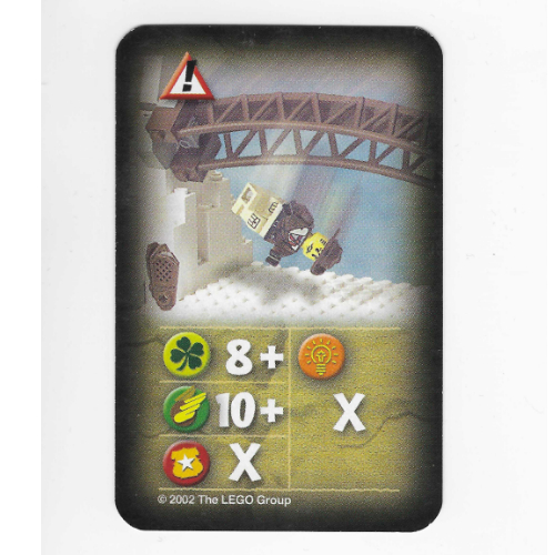 Lego Trading Card, Orient, Hazards - Rope Bridge