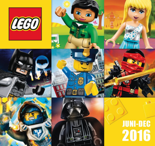 Lego 2016 Large Belgian June - December (617.1132-NL/B 617.1113-NL/B for Brand Retail)