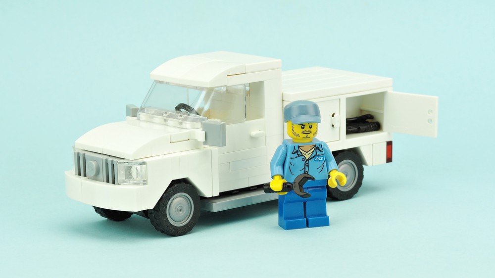 Lego Utility & Service Truck
