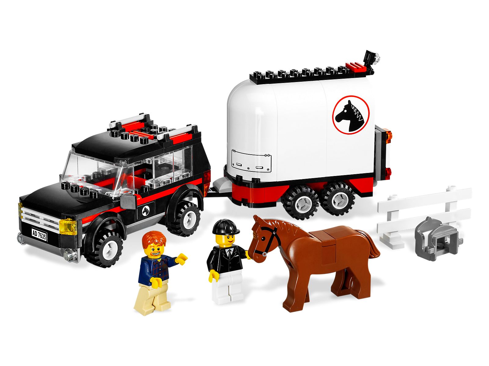Lego 4WD with Horse Trailer