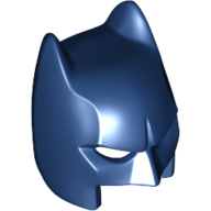 Lego Mask, Batman Cowl Open Chin [Plain] / Dark Blue