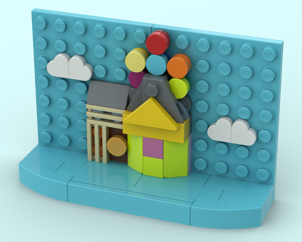 Lego Up House- Scene for Set 40774