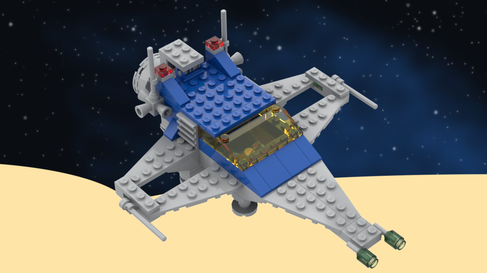 Lego Classic Space Reimagined: Cosmic Cruiser (6890)
