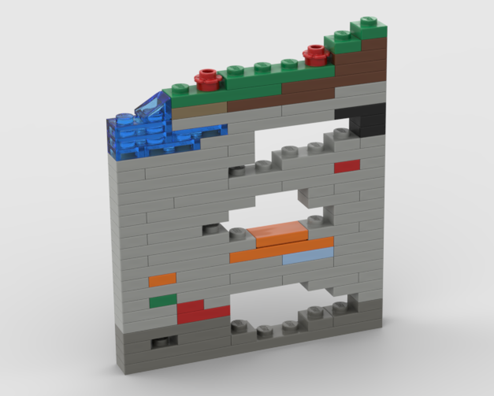 Lego Special minecràft mini-biome - slice 3 - 1*10