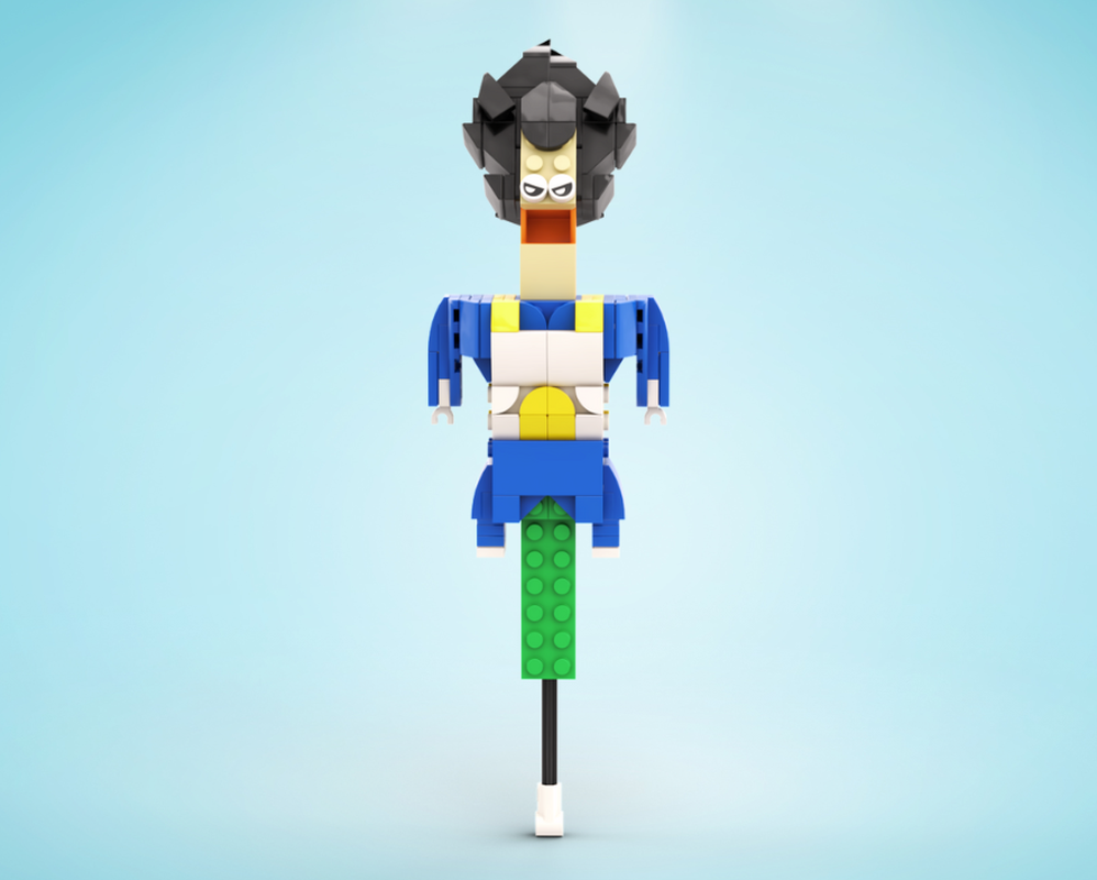 Lego A proud Warrior (Brick Separator Puppet)