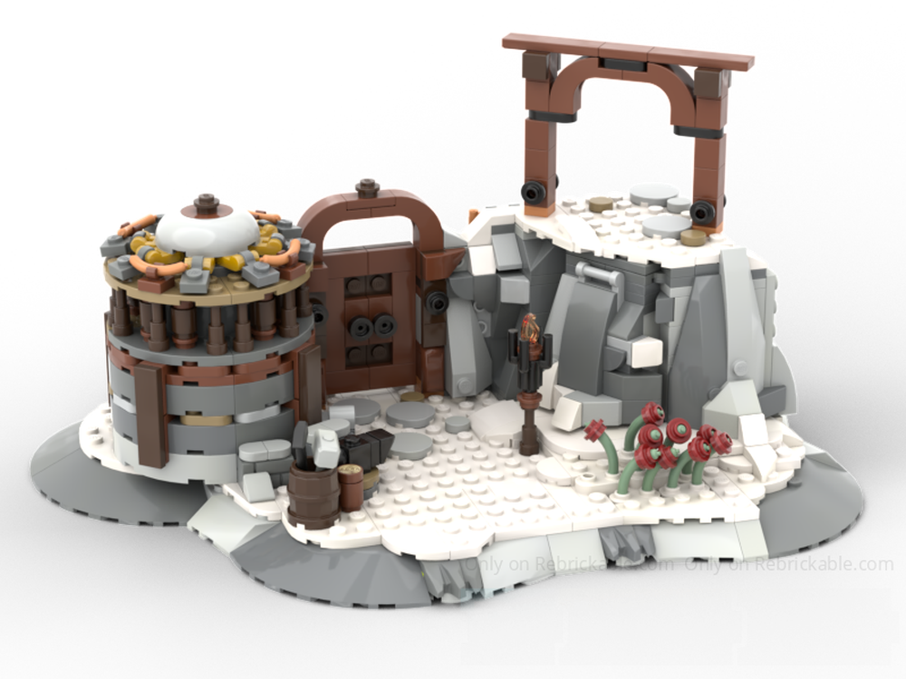 Lego Oseram camp (from Horizon)