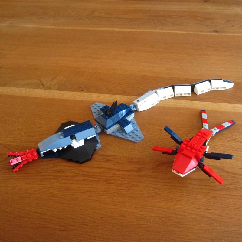 Lego 4506 Sea creeper & the alarming fish