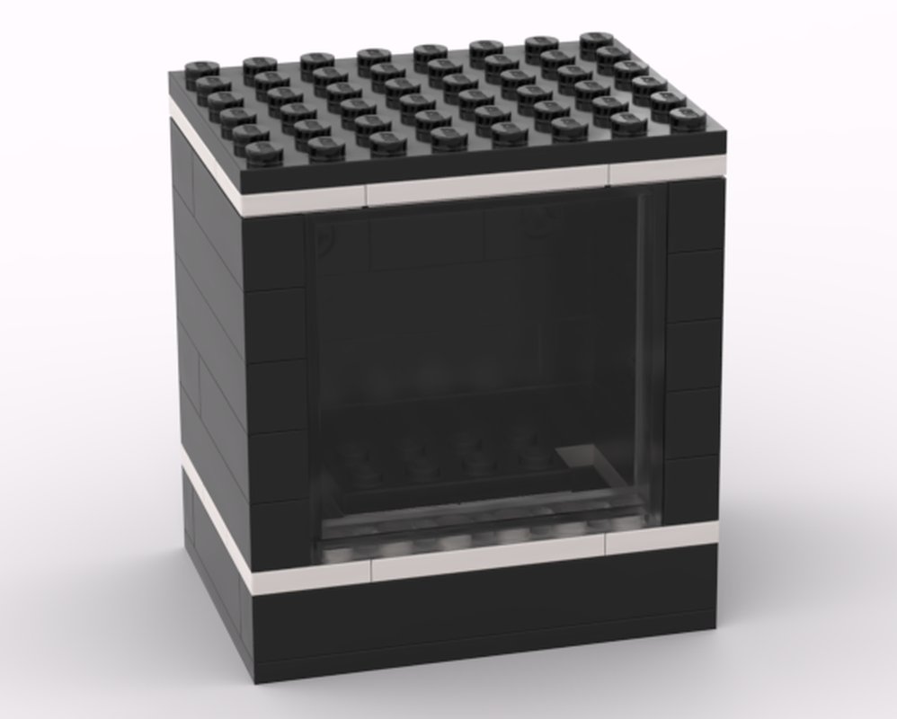 Lego Minifigure Display Case Wall Mountable