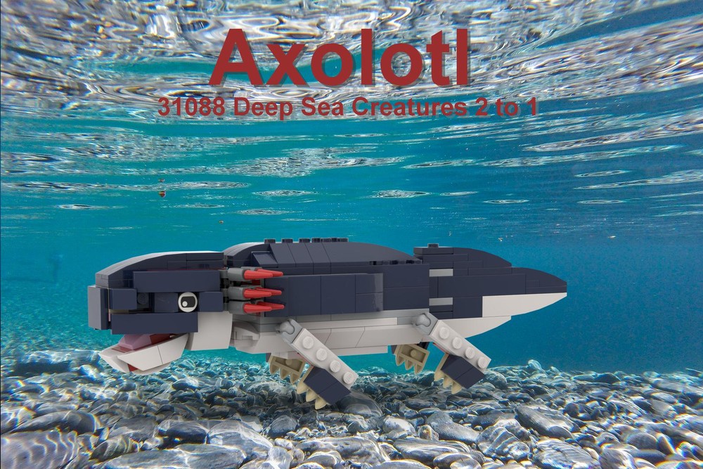 Lego Axolotl 31088 2 to 1