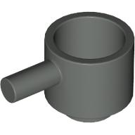 Lego Equipment Saucepan / Dark Gray