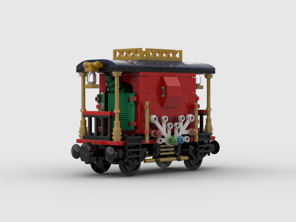 Lego 10254 Winter Holiday Train Brake Van