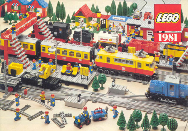 Lego 1981 Medium Train European (EU II 110181/110281 D/F/NL)