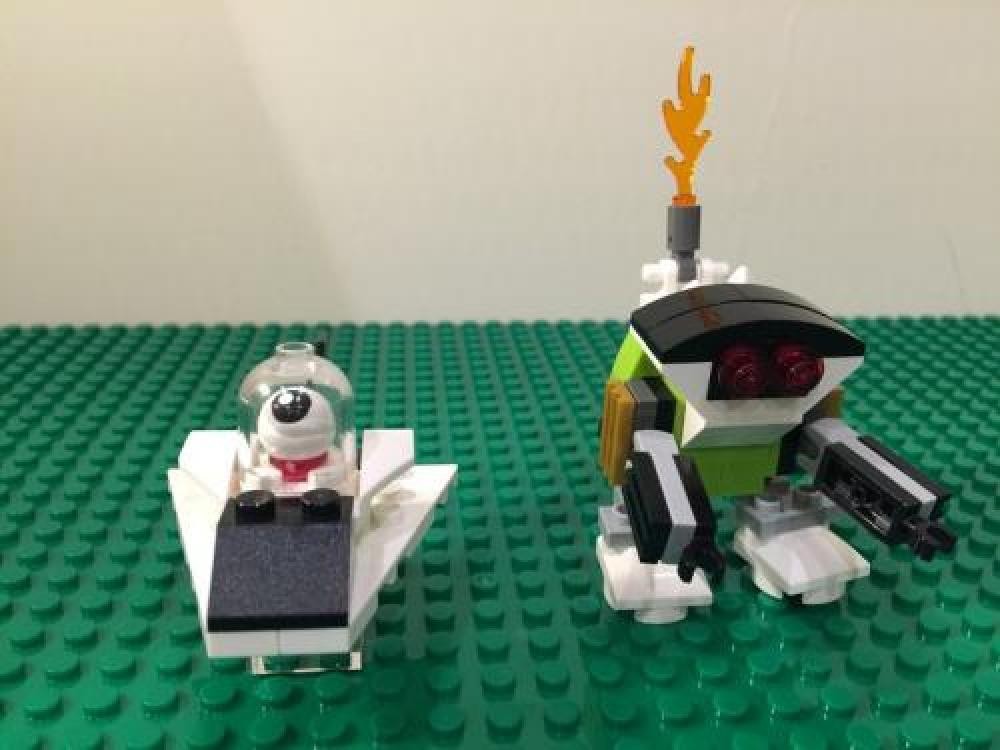 Lego Alien Invasion