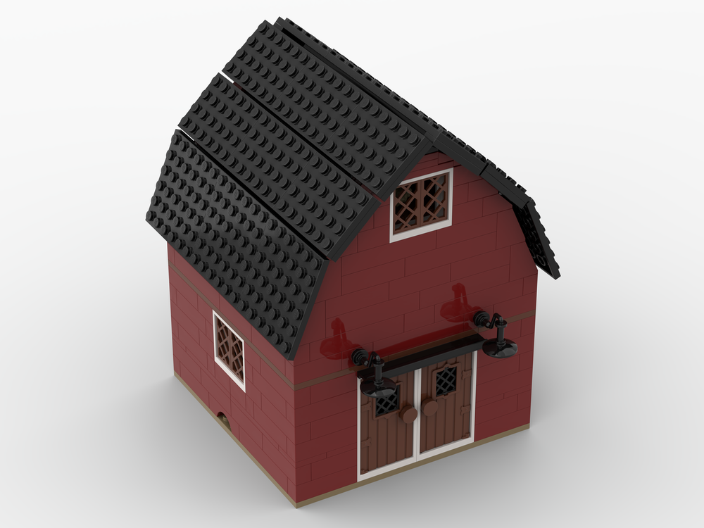 Lego Small Barn - Red Version