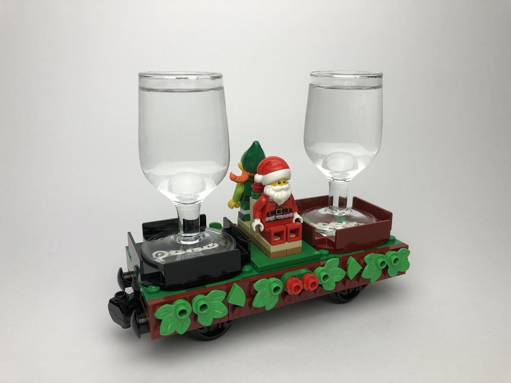 Lego Christmas drunk wagon