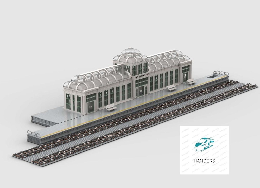 Lego Botanic Garden Central Station