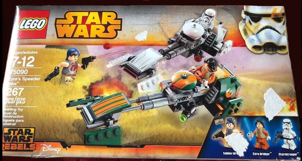 Lego Ezra's Speeder Bike [Redesigned Version]