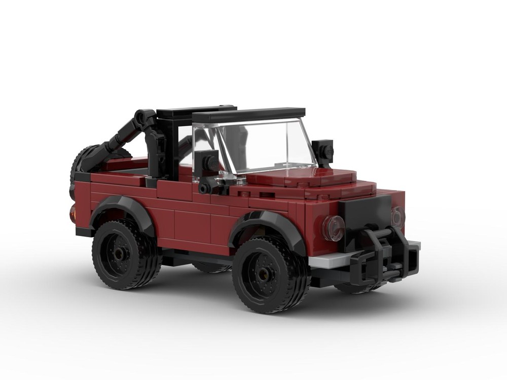 Lego Main Street Off Road Capable Vehicle Without Top