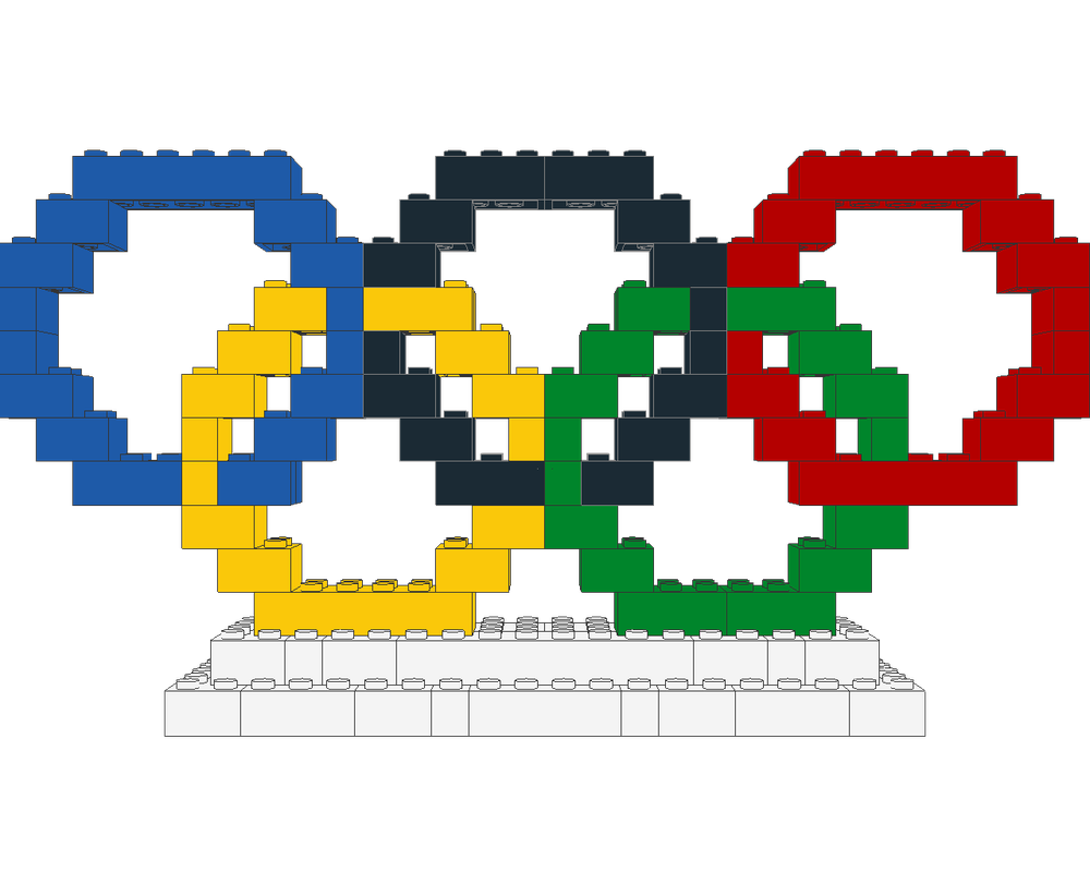 Lego 6166 Olympic Rings