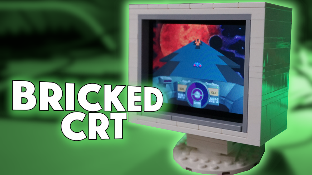 Lego Bricked CRT