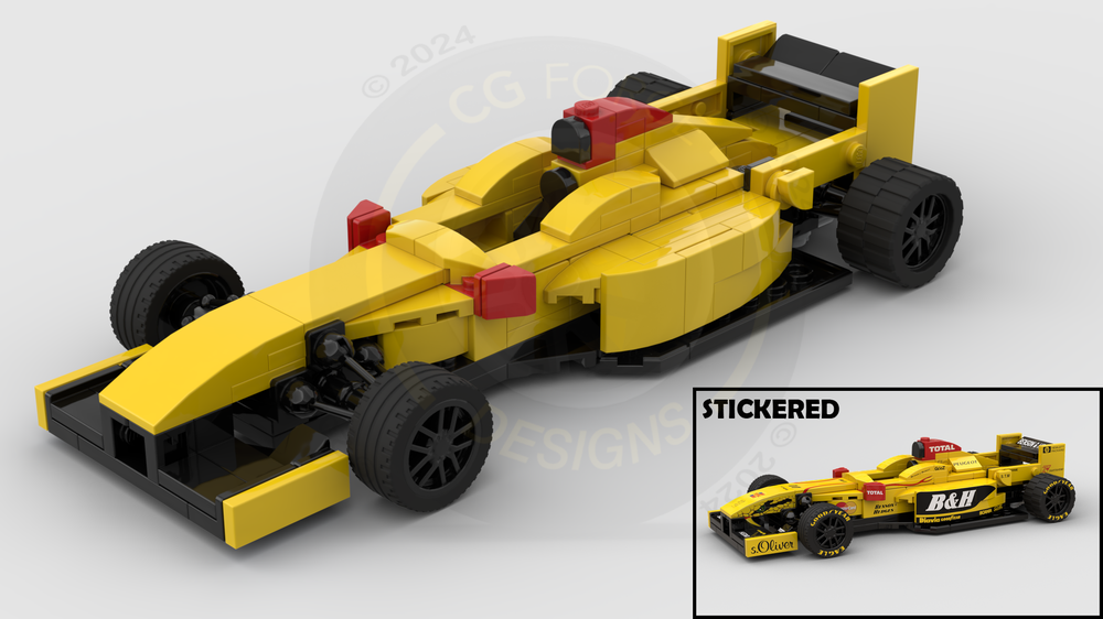 Lego F1 Jordan 197