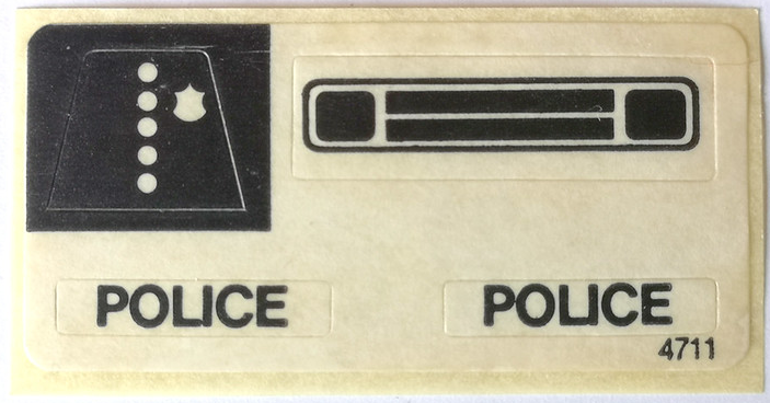 Lego Sticker Sheet for Set 621-1