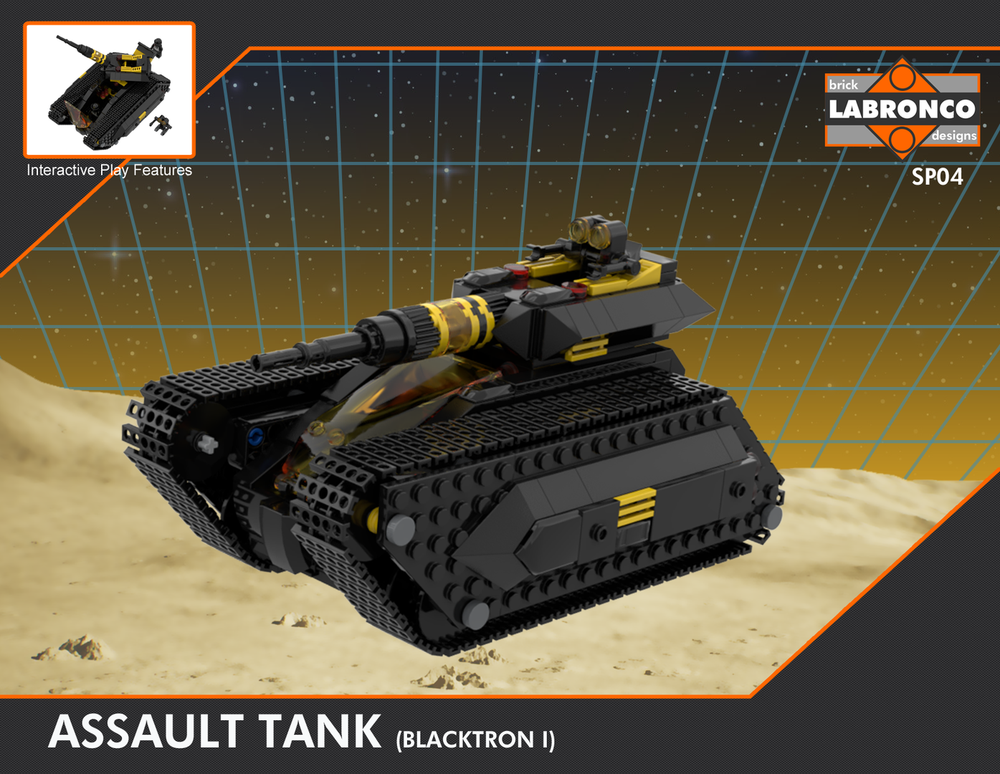 Lego SP04 - Assault Tank (Blacktron I)