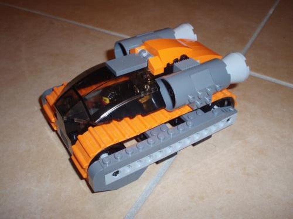 Lego Orange Tank