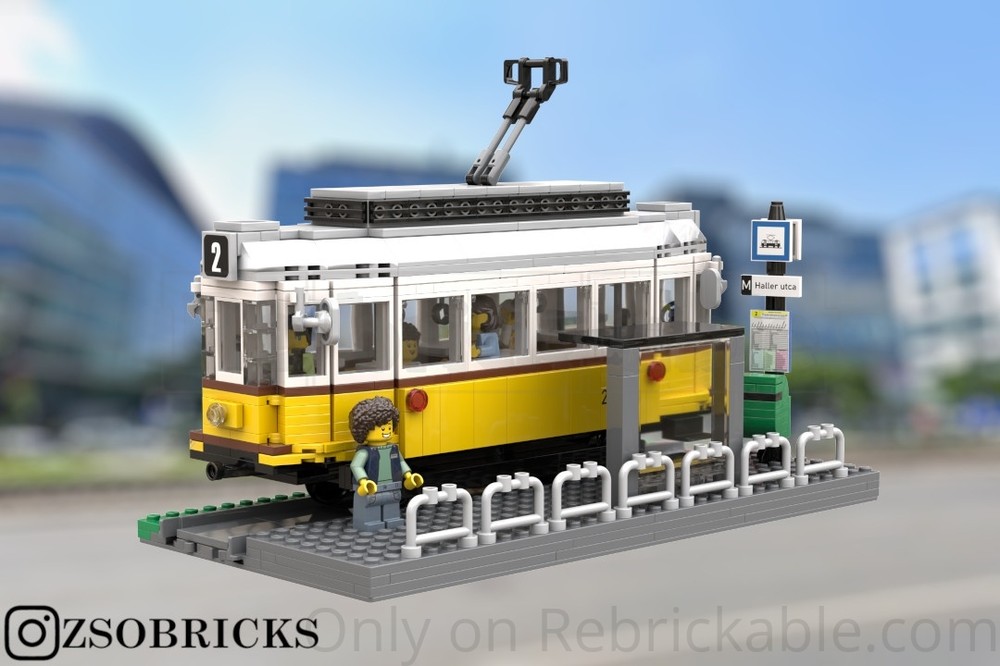 Lego Old Budapest Tram