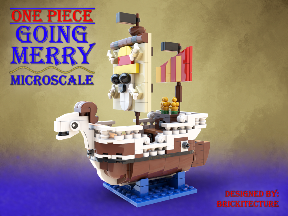 Lego One Piece: Going Merry Microscale