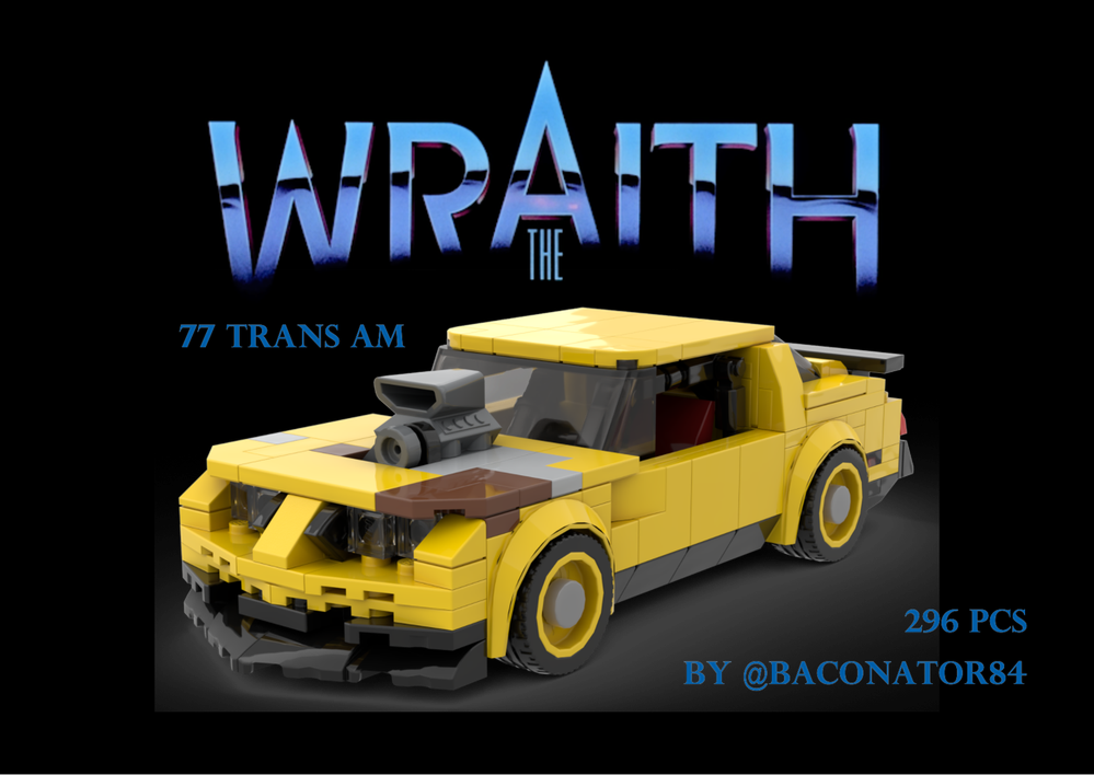Lego The Wraith 77' Trans AM Movie Car