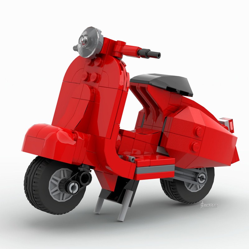 Lego Simple Kickstand for Vespa #40517