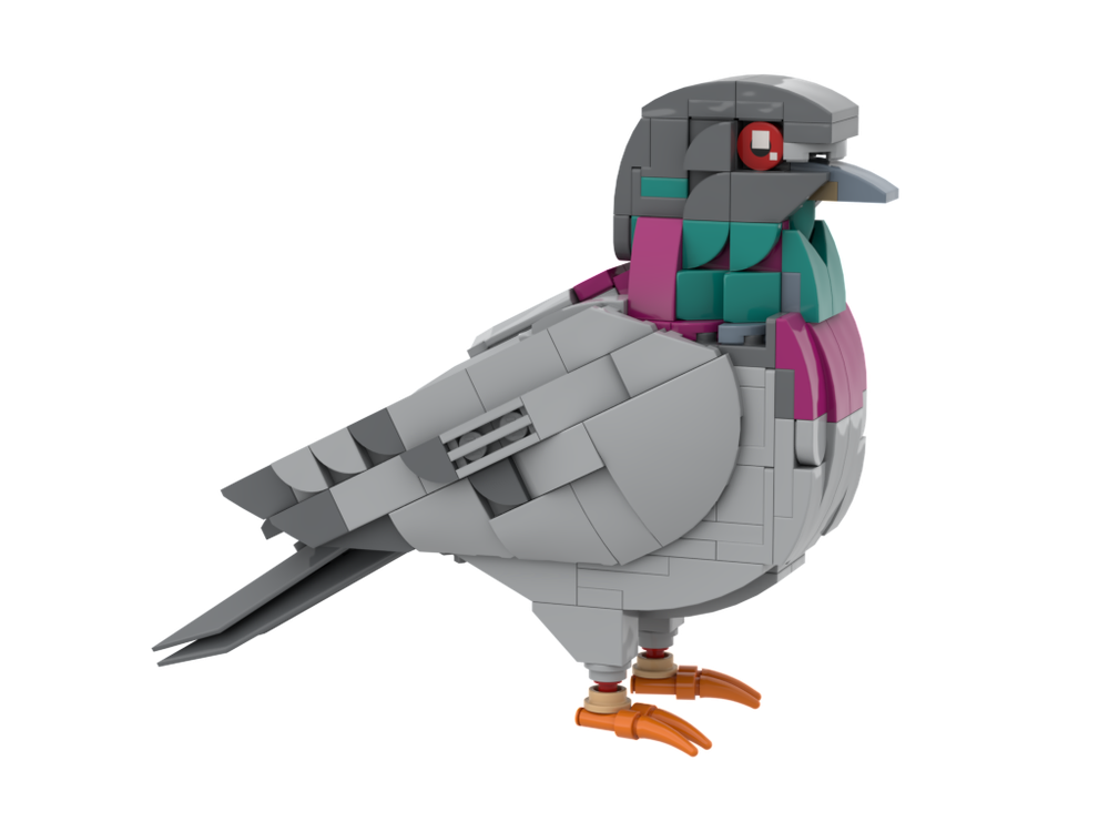Lego Feral Pigeon