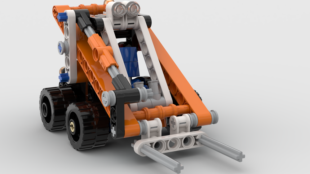 Lego 42088 C model Skidsteer