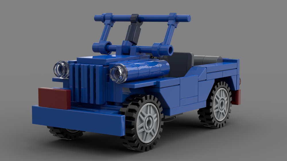Lego Tintin Destination Moon Jeep