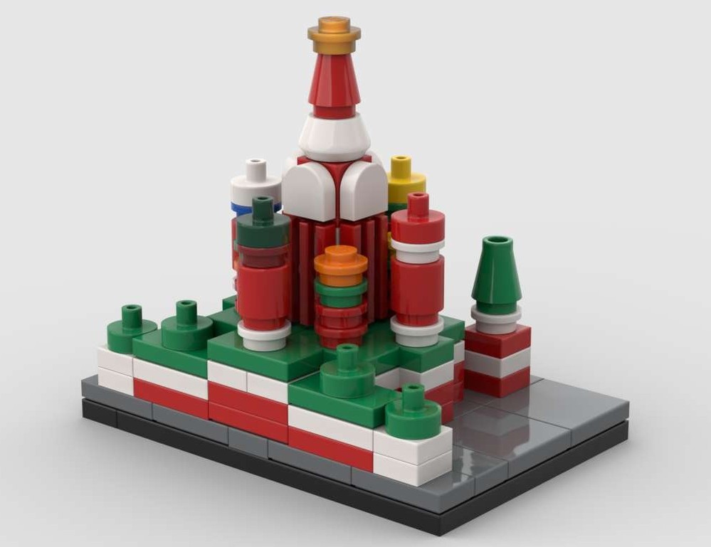 Lego Saint Basil's Cathedral, Moscow