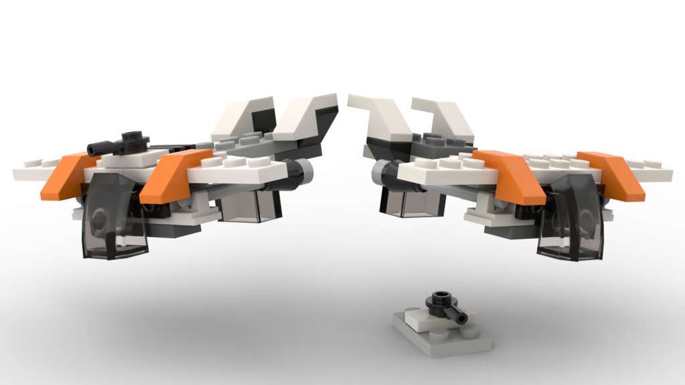 Lego 912055 Dropship #08 (2 versions)