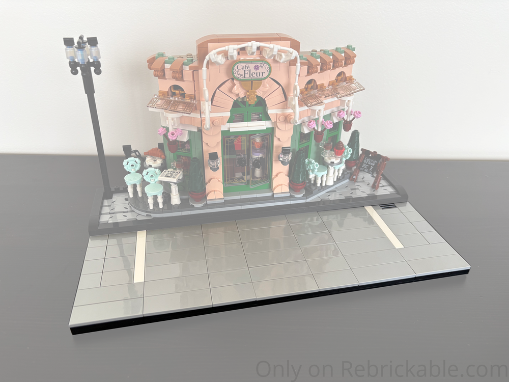 Lego Custom Road Base for Lego 10362 French Cafe Diorama