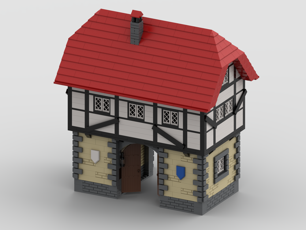Lego Medieval gatehouse