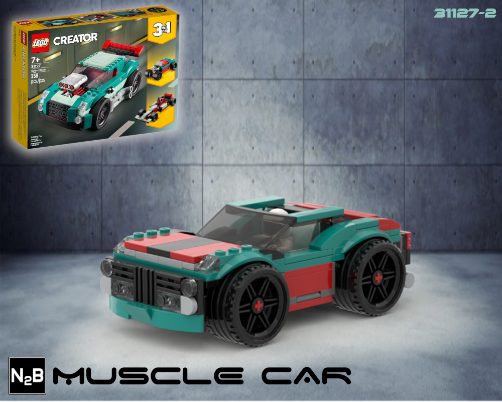 Lego Muscle Car - Alternate build 2 Lego 31127