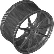Lego Wheel 75 x 41 McLaren P1 / Pearl Titanium