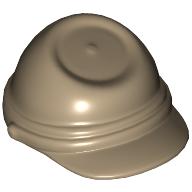 Lego Hat / Kepi / Cavalry Cap / Dark Tan