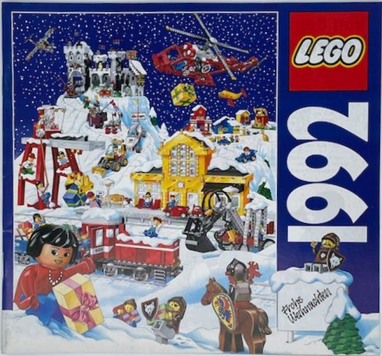 Lego 1992 Large Austrian Christmas Edition (922038-A)