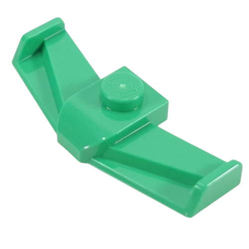 Lego Vehicle Body, Front Fender 1 x 4, Formula 1 / Bright Green
