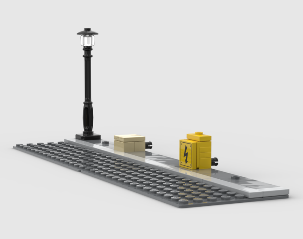 Lego Add-On: Endcap for 76178 Daily Bugle