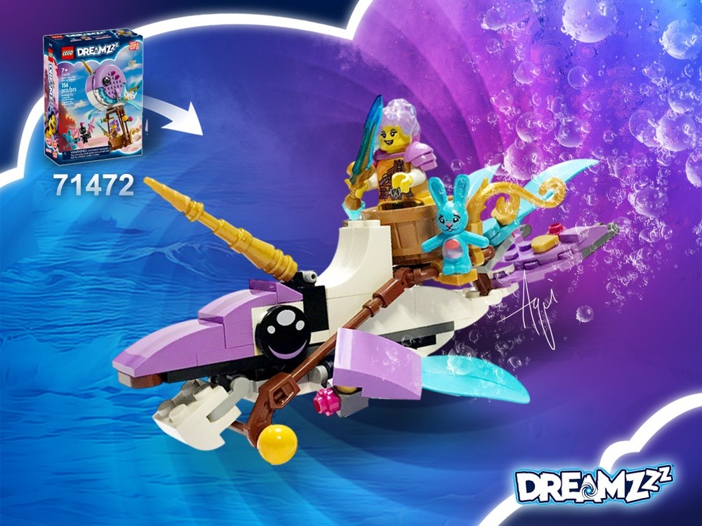Lego 71472 Izzie's Narwhal