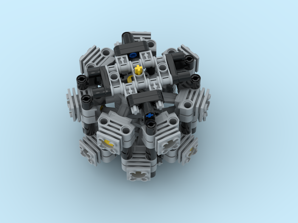 Lego Double 7 Radial Engine (BMW 801)