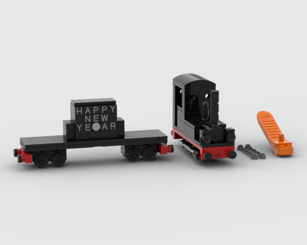 Lego New Year Locomotive