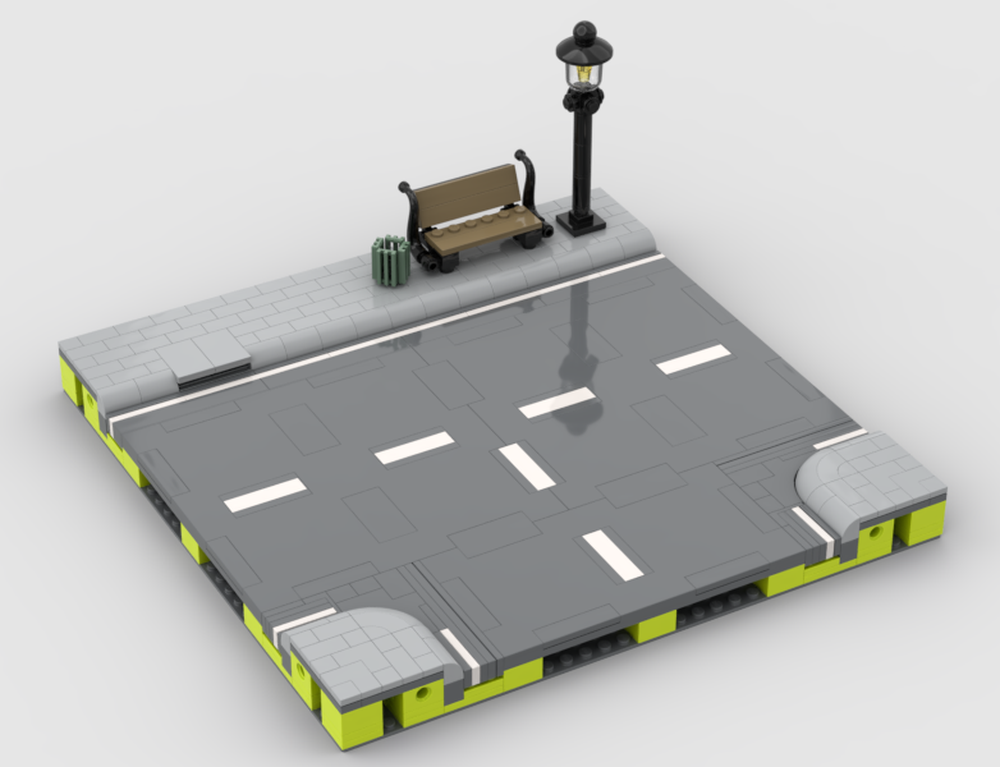 Lego MILS Road T-Junction