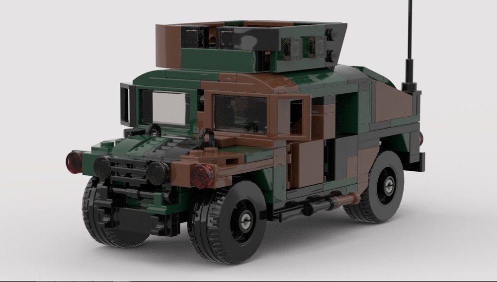 Lego Humvee Woodland